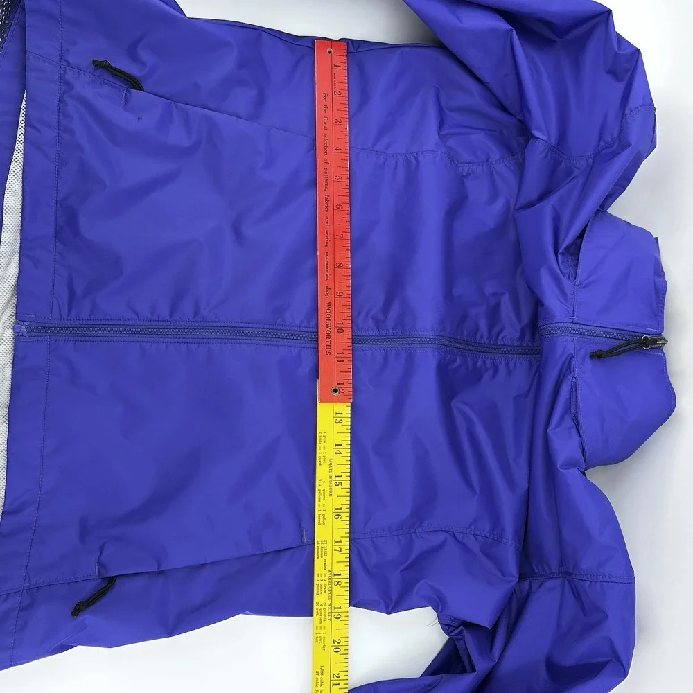 Cabela's 4Most Repel Womens Medium Rain Windbreaker‎ Jacket Hood Purple Gorpcore